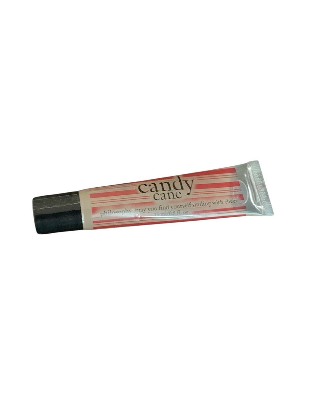 Philosophy Candy Cane Lip Gloss 0.5 fl oz‎ Clear High Shine Peppermint